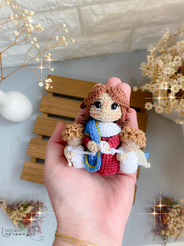 Mini Nossa Senhora Desatadora dos Nós