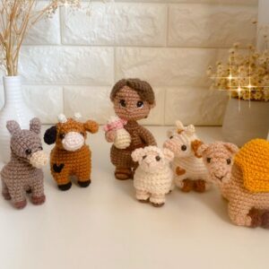 Animais Mini Presépio