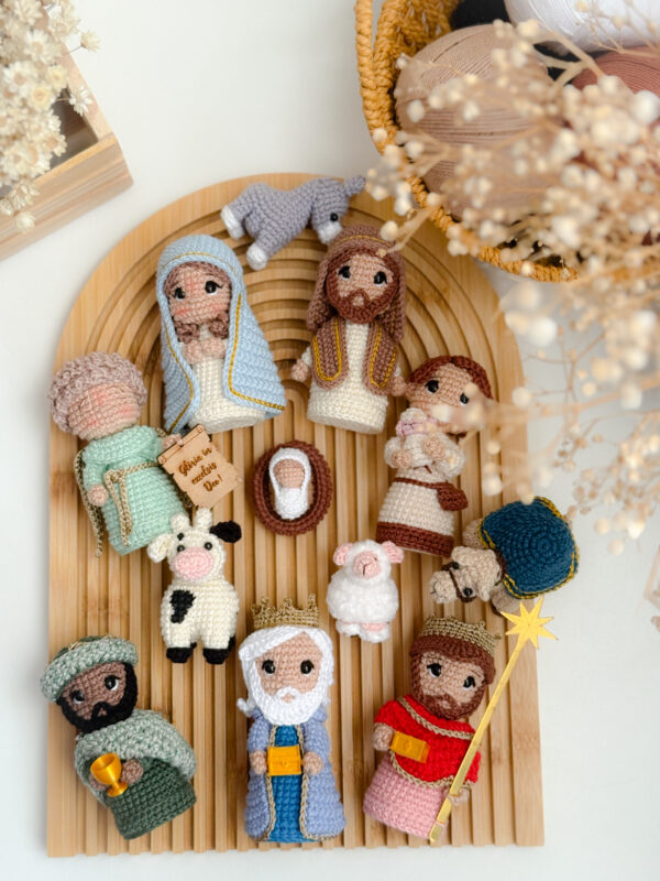 Presépio em Fios - Miniaturas com Amor