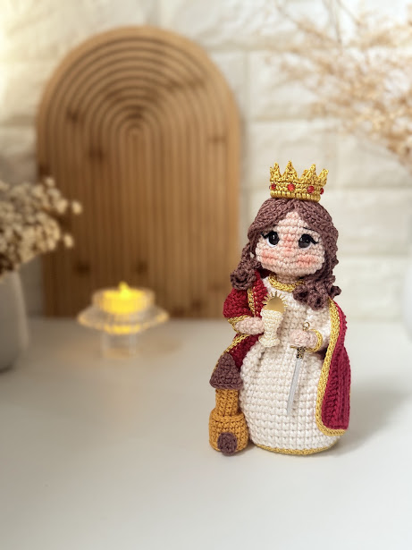 Santa Bárbara - 15cm - Imagem 3