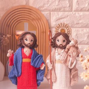 Jesus das Santas Chagas e Jesus o Bom Pastor