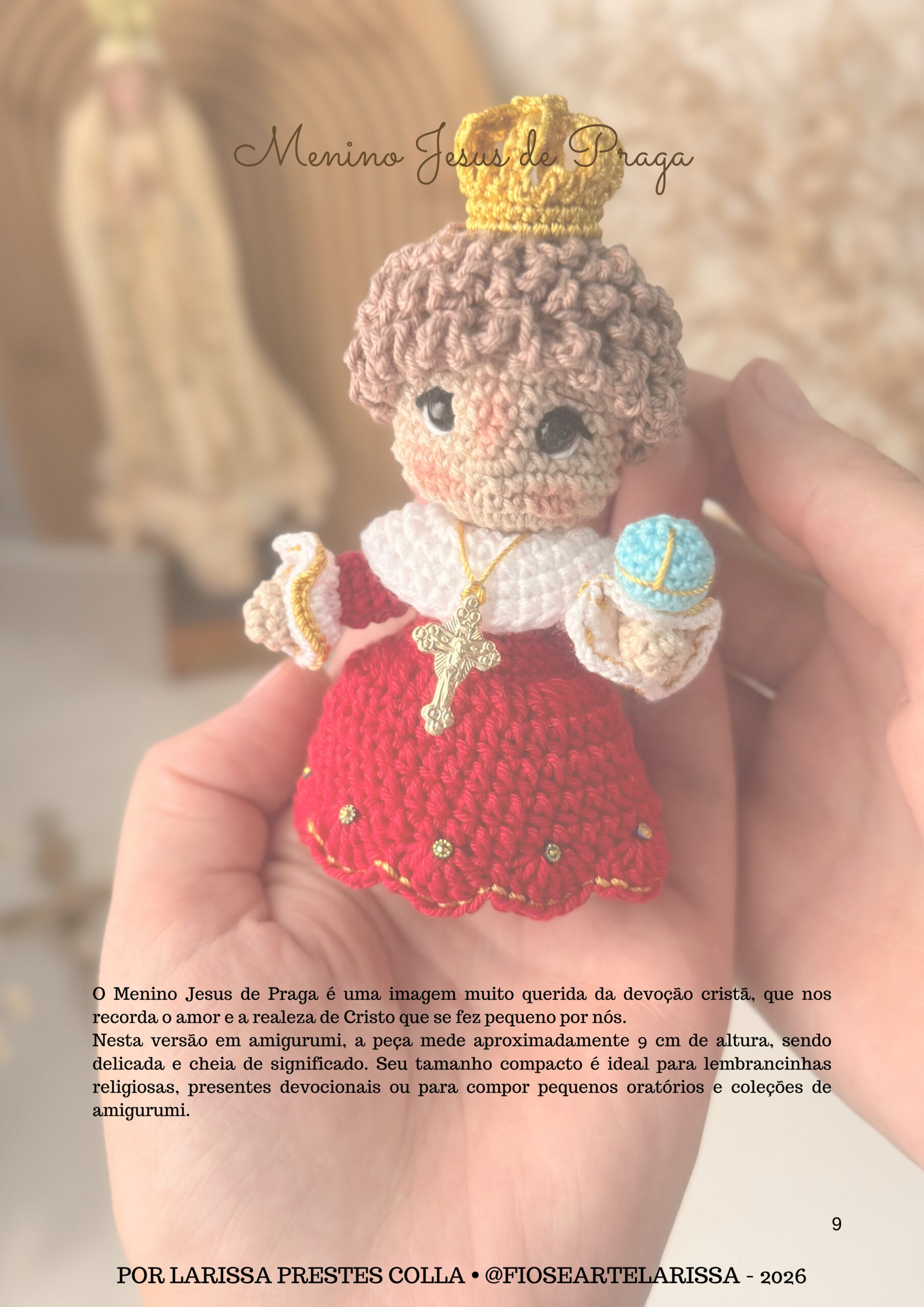 Mini Menino Jesus de Praga - Imagem 3