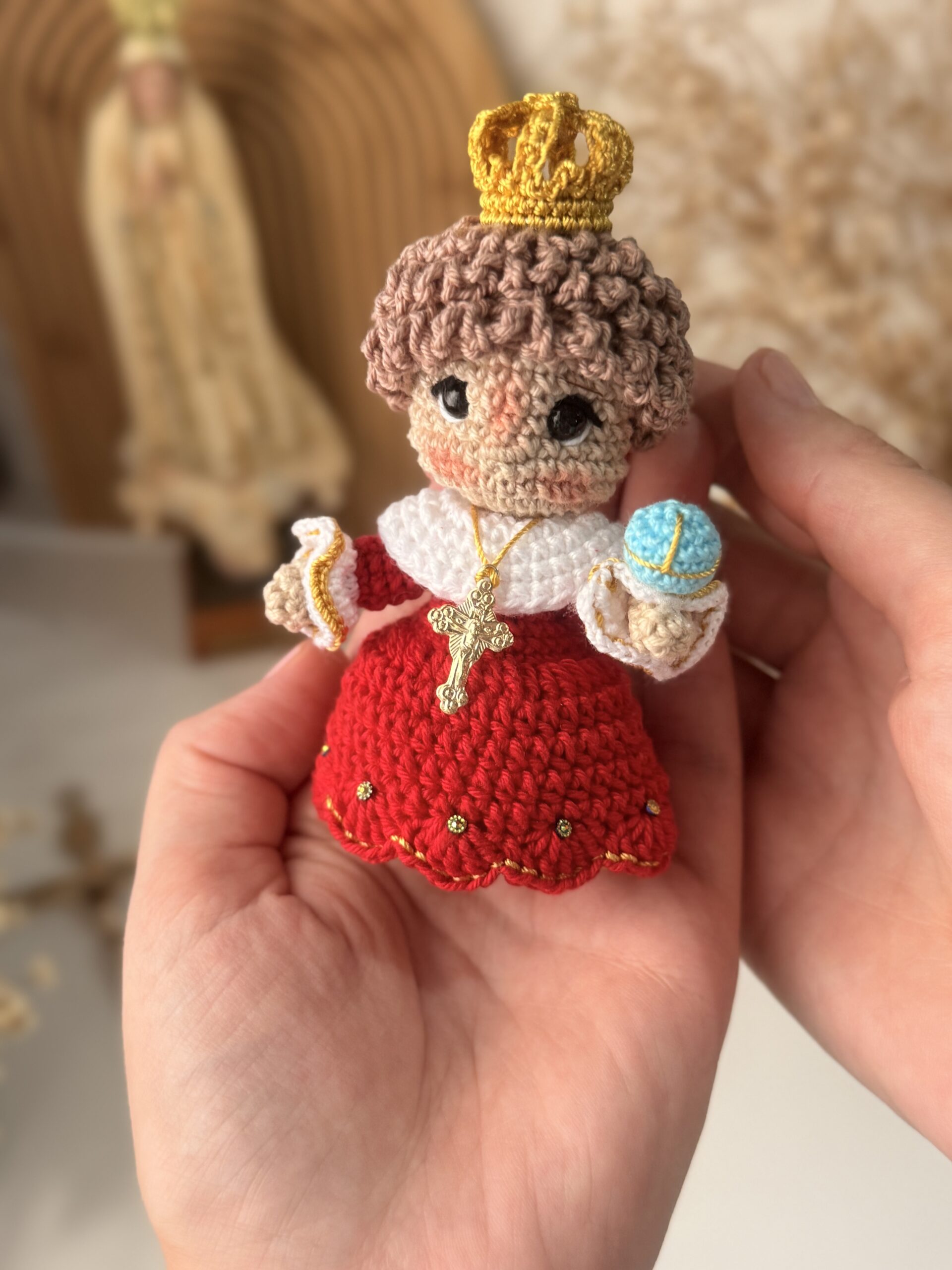 Mini Menino Jesus de Praga - Imagem 6
